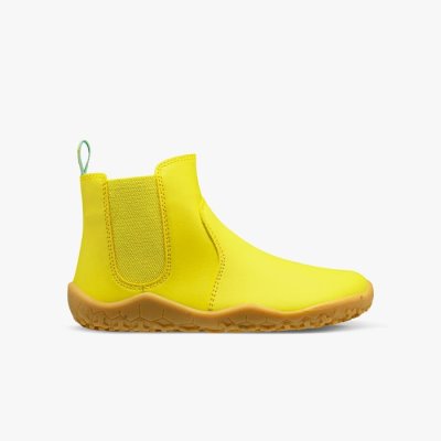 Vivobarefoot Kids' Fulham Rubber II Sneakers - yellow USA [JFO571264]